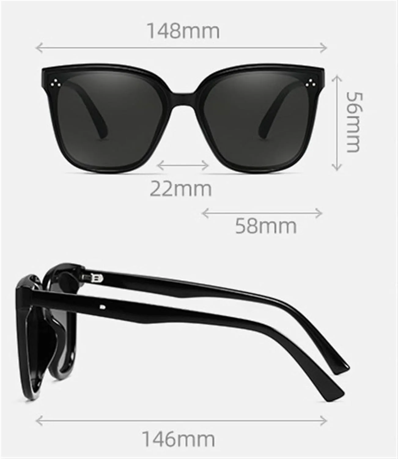 Солнцезащитные очки HD 2026 для мужчин и женщин, для использования на открытом воздухе, на пляже, декоративные (Цвет: F, Размер: Средний) MTZJH, One Color
Солнцезащитные очки HD 2026 для мужчин и женщин, для использования на открытом воздухе, на пляже, декоративные (Цвет: F, Размер: Средний) MTZJH, One Color