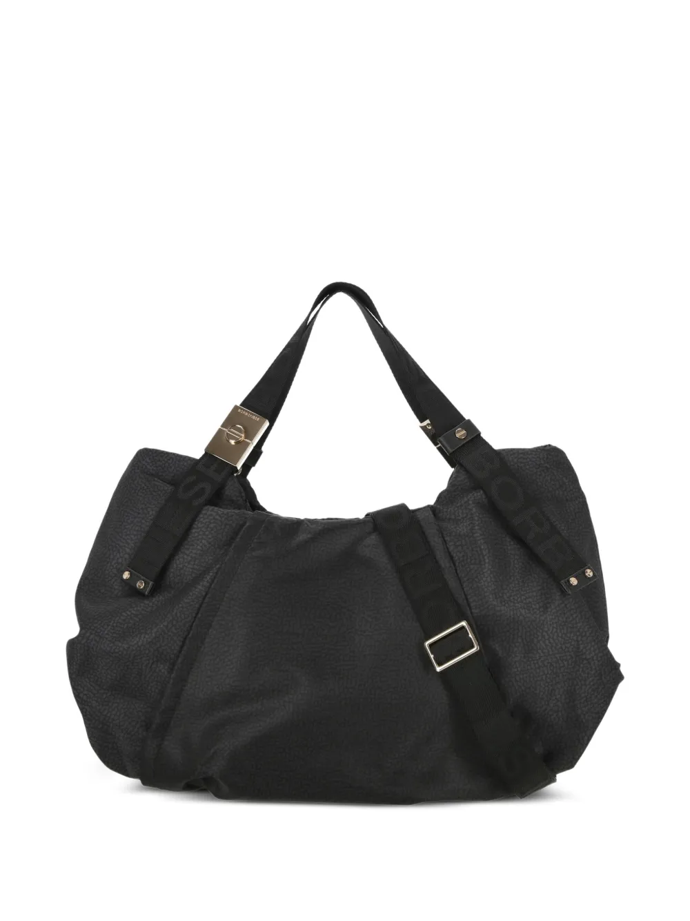 Сумка-тоут Fold Top среднего размера Borbonese, черный
Сумка-тоут Fold Top среднего размера Borbonese, черный