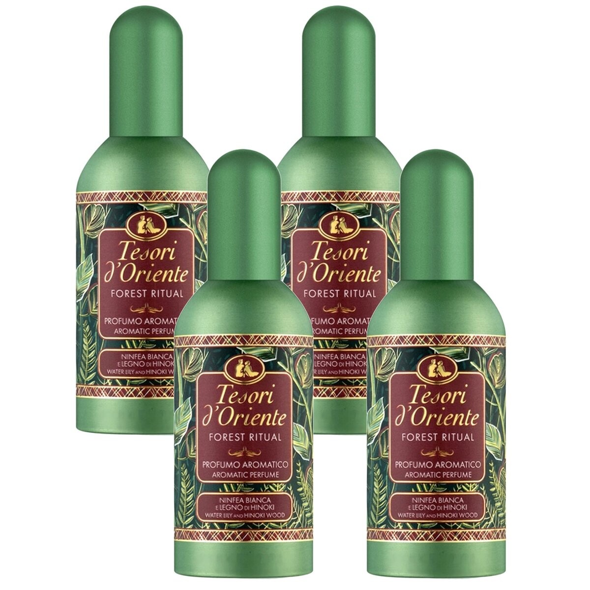 Tesori d'Oriente, Forest Ritual, туалетная вода, 4x100 мл
Tesori d'Oriente, Forest Ritual, туалетная вода, 4x100 мл