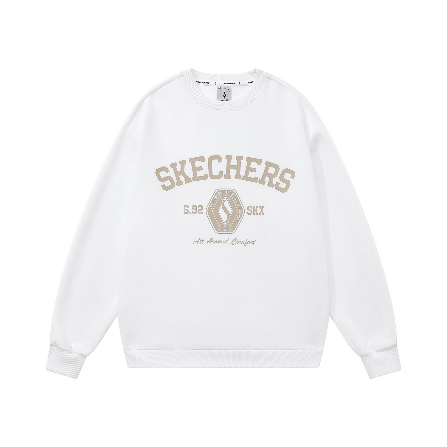 Унисекс свитшот Skechers, ярко-белый
Унисекс свитшот Skechers, ярко-белый