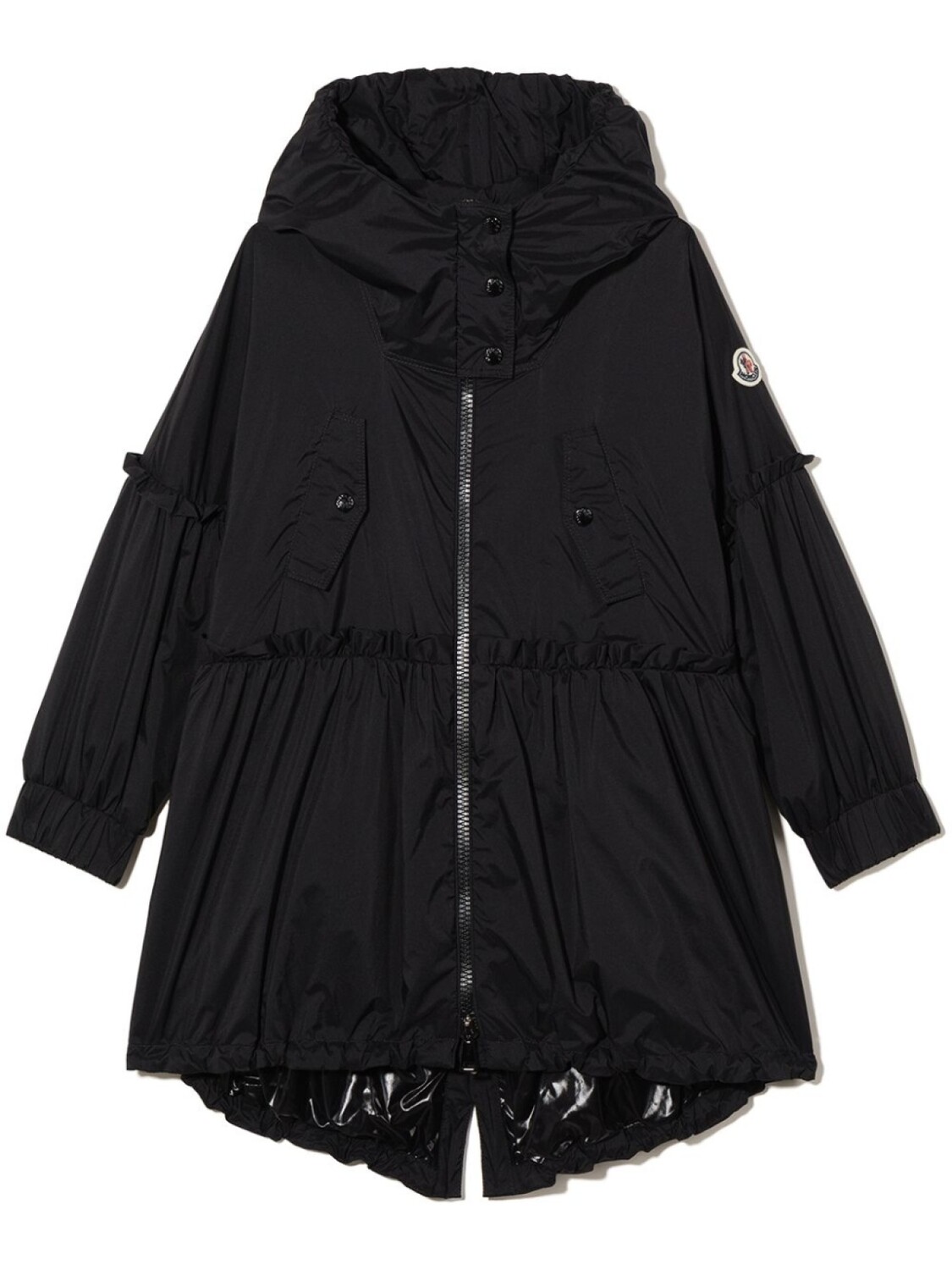 Moncler Enfant парка Bebiane с оборками, черный
Moncler Enfant парка Bebiane с оборками, черный