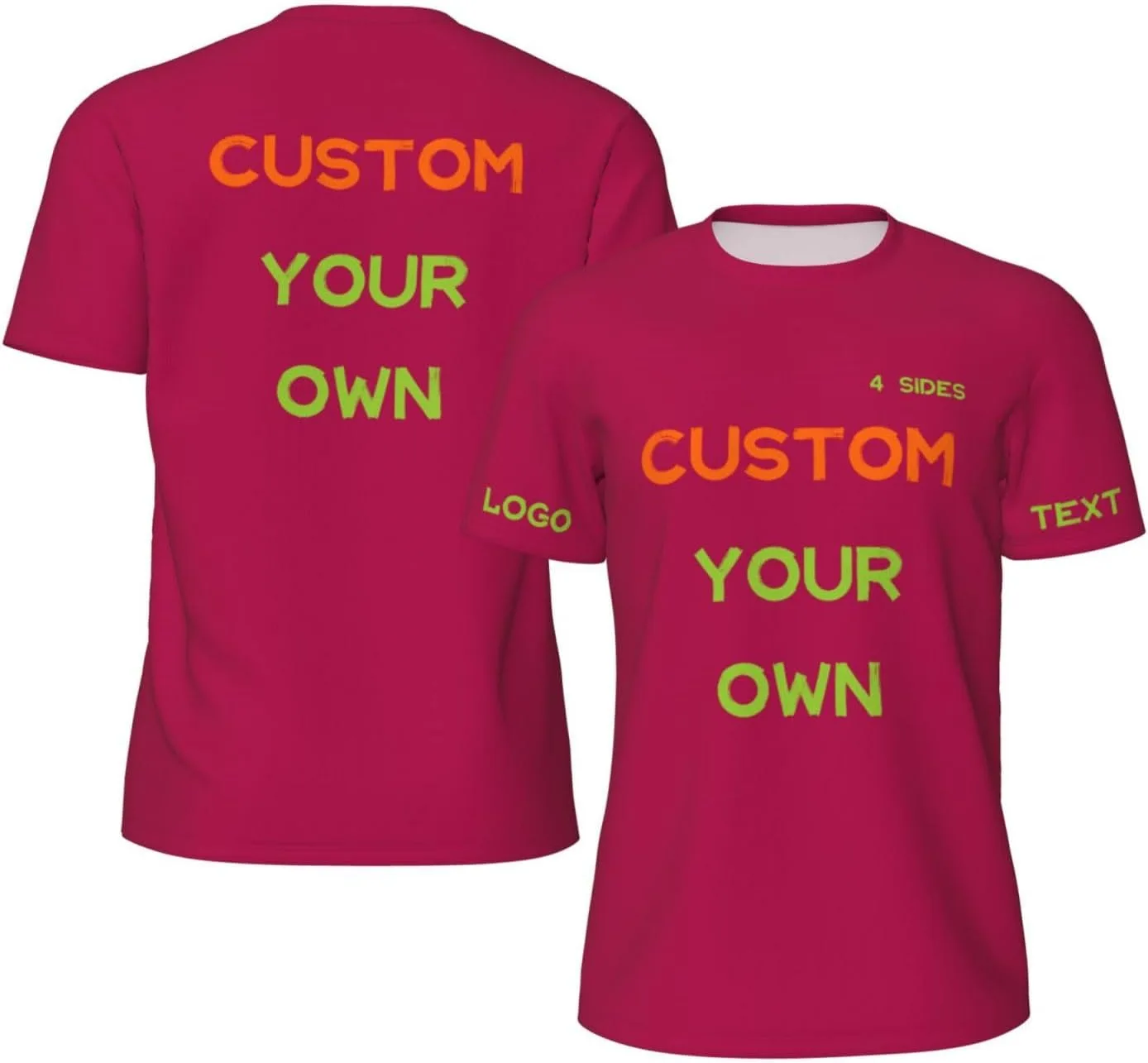 Футболка Custom с принтом на 4 сторонах для мужчин
Футболка Custom с принтом на 4 сторонах для мужчин