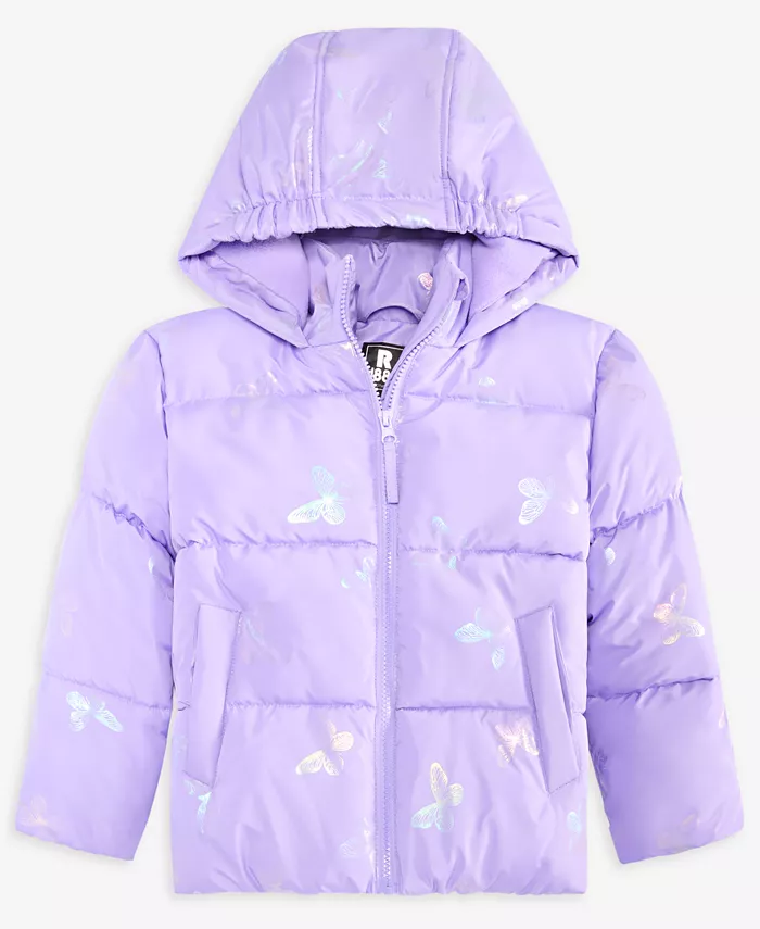 Куртка с фольгированными пузырьками для малышей и маленьких девочек S Rothschild & CO, фиолетовый
Куртка с фольгированными пузырьками для малышей и маленьких девочек S Rothschild & CO, фиолетовый