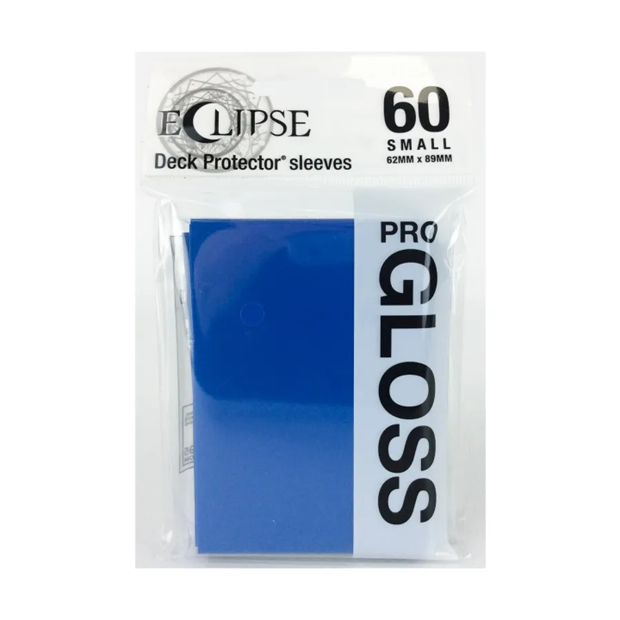 Pro-Gloss Eclipse — маленький, тихоокеанский синий (60), Card Sleeves - Undersized (Ultra Pro)
Pro-Gloss Eclipse — маленький, тихоокеанский синий (60), Card Sleeves - Undersized (Ultra Pro)