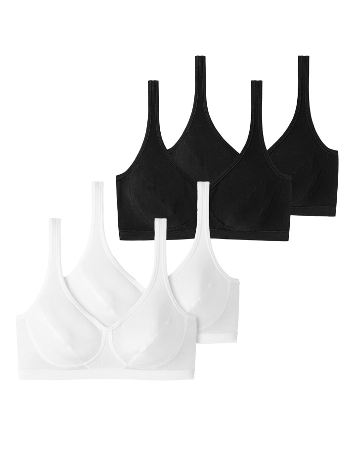 Бюстье Schiesser 95/5 Organic Cotton Padded, цвет schwarz-weiss
Бюстье Schiesser 95/5 Organic Cotton Padded, цвет schwarz-weiss