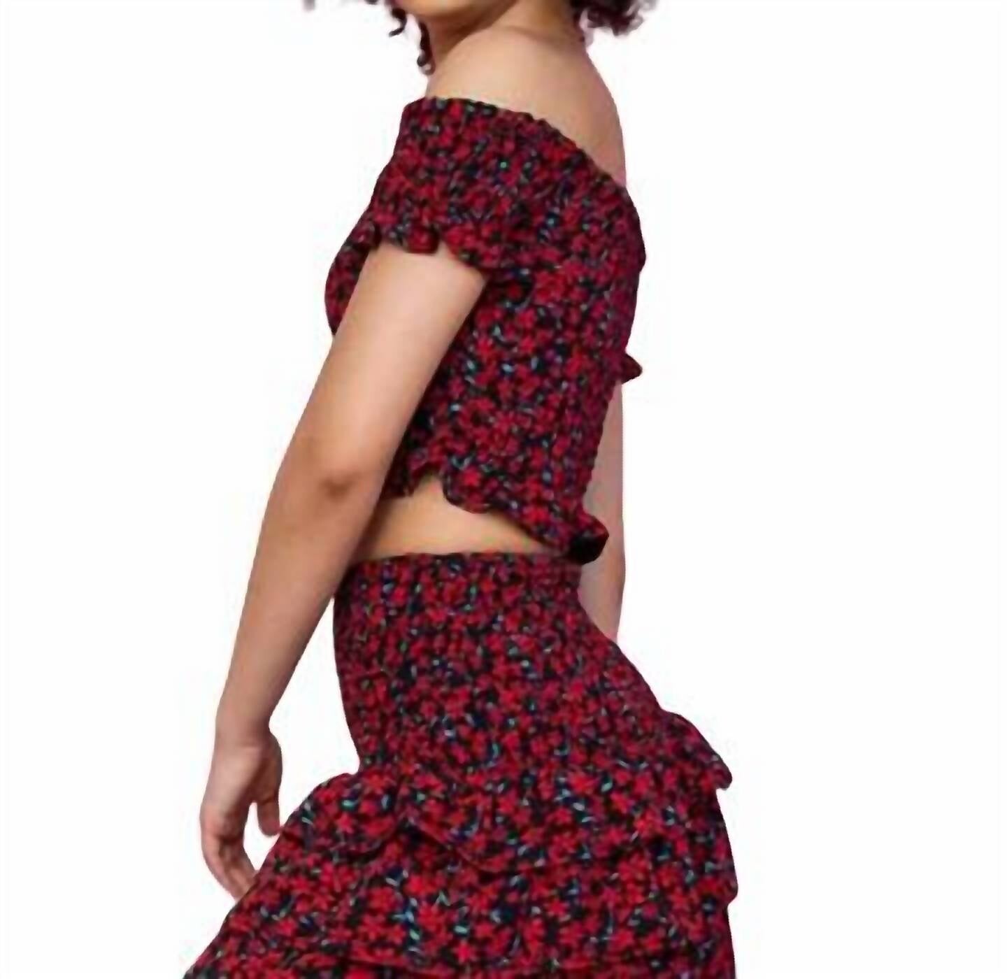 Черная юбка с цветочным принтом Shanna MISS BEHAVE GIRLS, черный
Черная юбка с цветочным принтом Shanna MISS BEHAVE GIRLS, черный