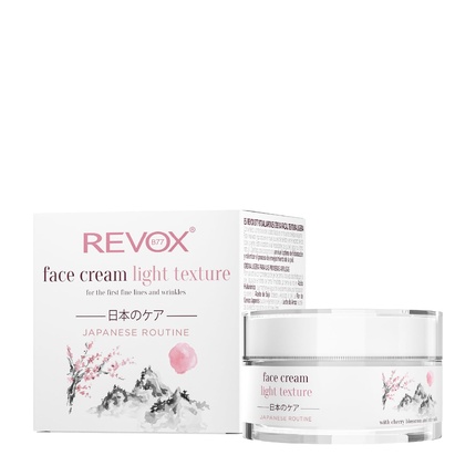 B77 Японский ритуальный крем для лица с легкой текстурой от морщин 50 мл Revox 
B77 Японский ритуальный крем для лица с легкой текстурой от морщин 50 мл Revox