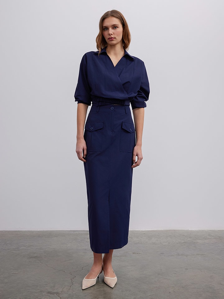 Длинная юбка BGN, темно-синий
Длинная юбка BGN, темно-синий