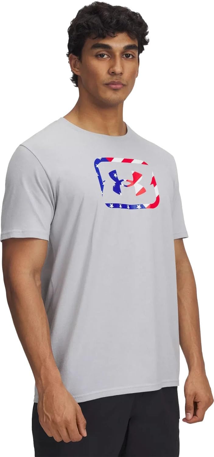 Under Armour - мужская футболка Freedom Hook, Mod Gray Medium Heather/Royal
Under Armour - мужская футболка Freedom Hook, Mod Gray Medium Heather/Royal