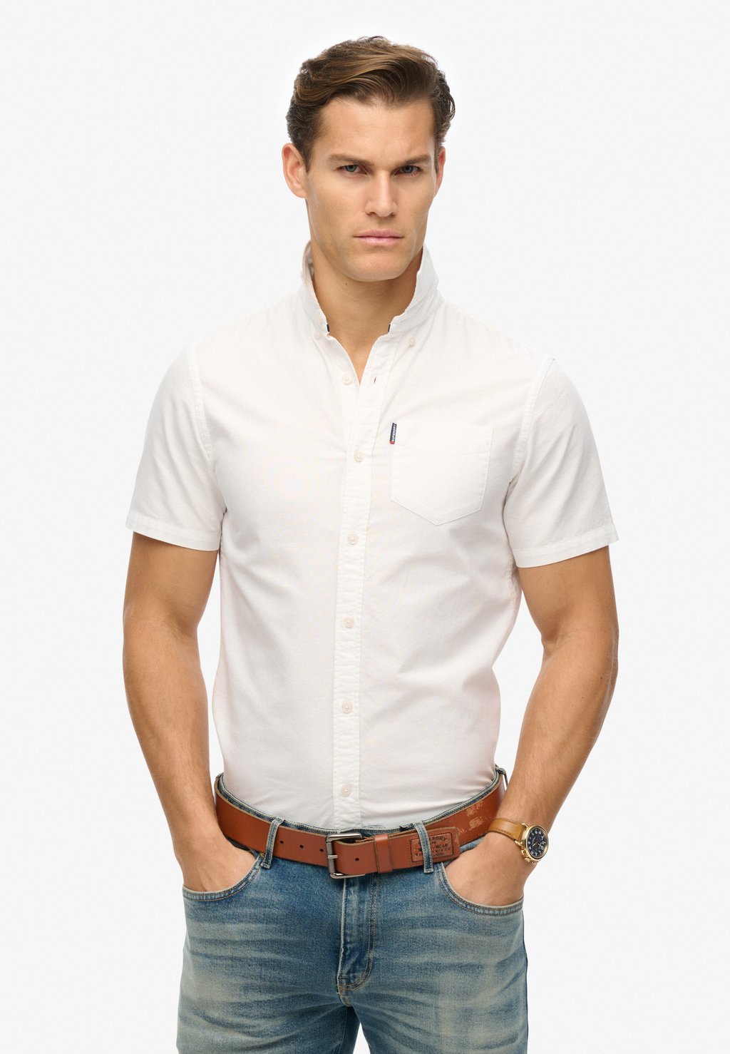 Рубашка Superdry, цвет Optic
Рубашка Superdry, цвет Optic