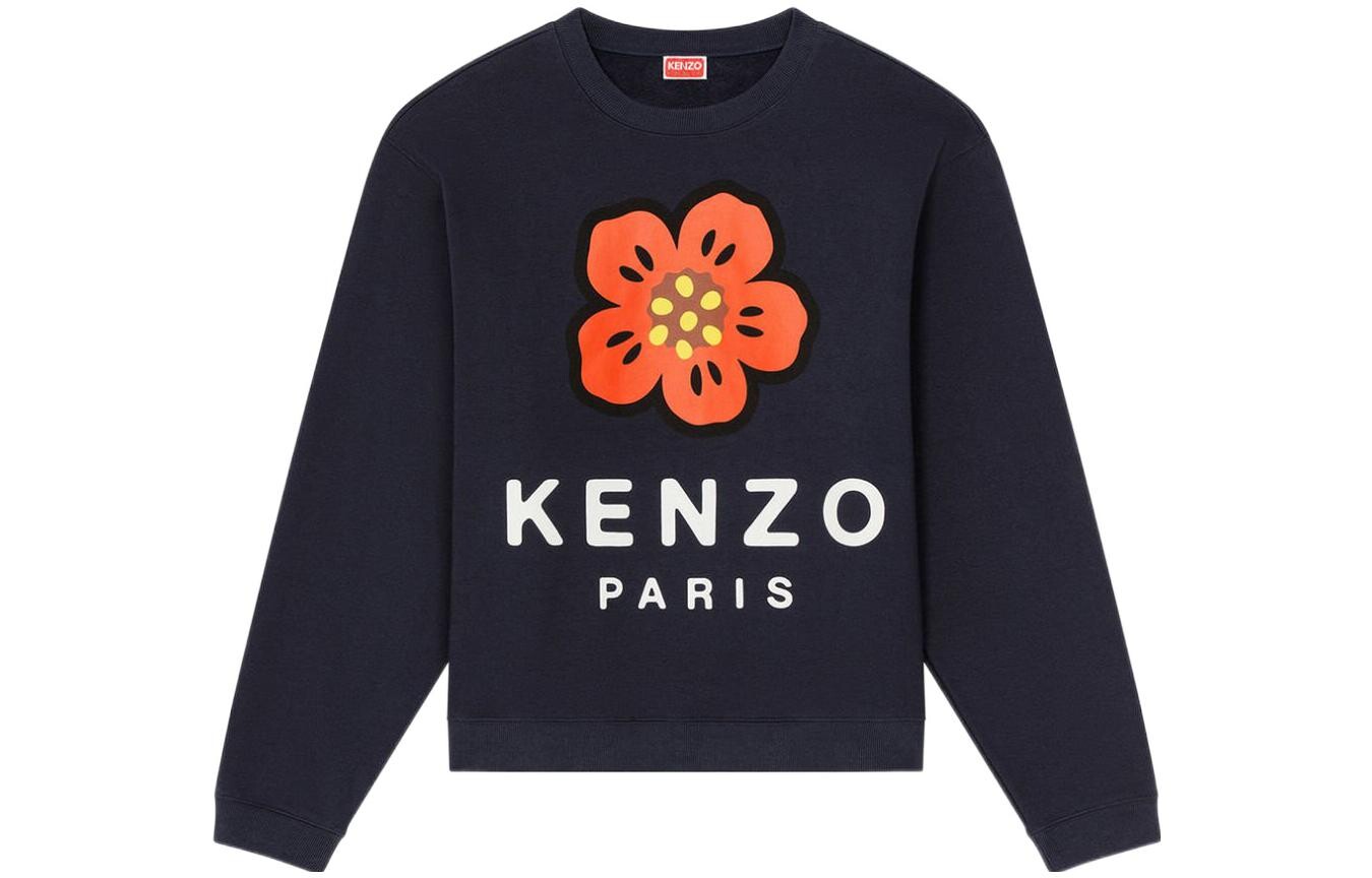 Толстовка с круглым вырезом и цветочным принтом X Nigo Boke Midnight Blue Kenzo, темно-синий
Толстовка с круглым вырезом и цветочным принтом X Nigo Boke Midnight Blue Kenzo, темно-синий