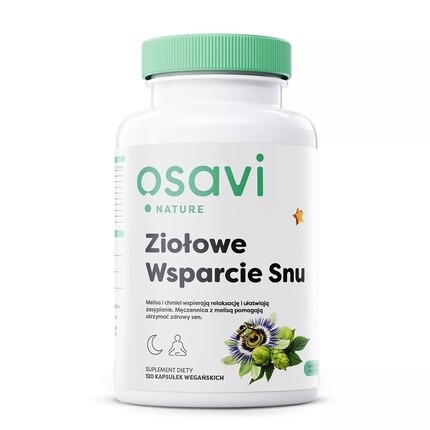 Пищевая добавка Herbal Sleep Support 120 капсул Osavinature
Пищевая добавка Herbal Sleep Support 120 капсул Osavinature