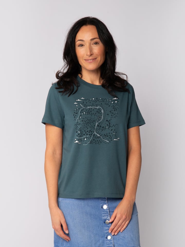 Футболка с пейзажем в бензине wat Apparel
Футболка с пейзажем в бензине wat Apparel