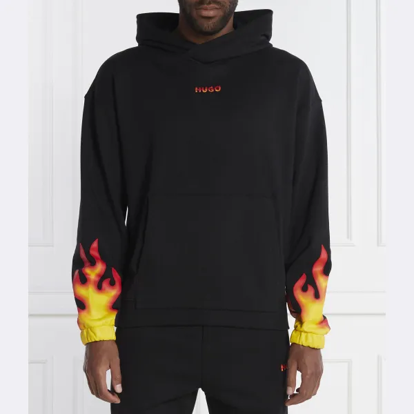 Толстовка Droma классического кроя Hugo, черный
Толстовка Droma классического кроя Hugo, черный