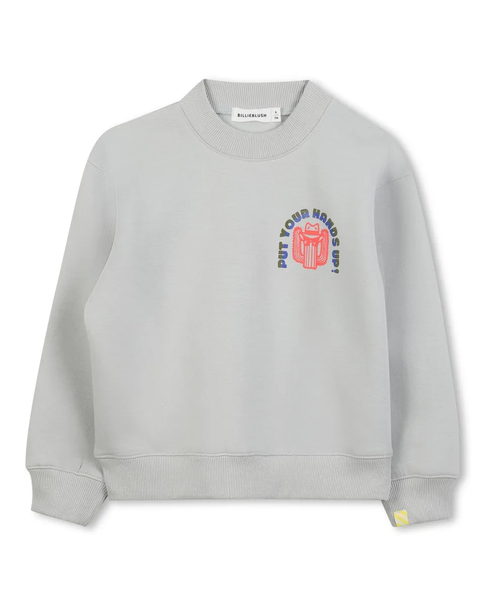 Детская толстовка с длинным рукавом зеленого цвета Billieblush, светло-серый
Детская толстовка с длинным рукавом зеленого цвета Billieblush, светло-серый