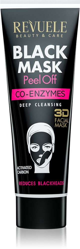 Черная маска-пленка с коэнзимами от черных точек Revuele, 80 мл
Черная маска-пленка с коэнзимами от черных точек Revuele, 80 мл
