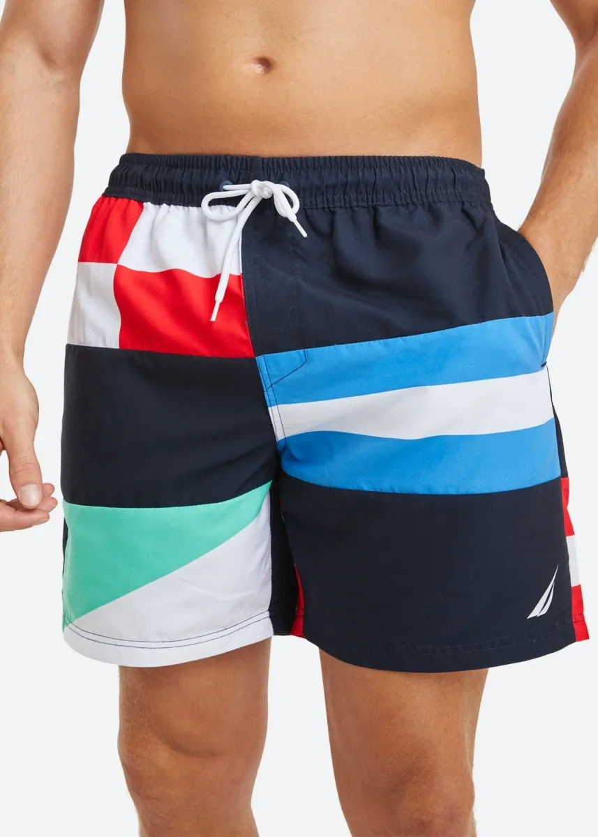 Разноцветные мужские шорты для плавания в стиле «бермуды» Nautica, мультиколор
Разноцветные мужские шорты для плавания в стиле «бермуды» Nautica, мультиколор