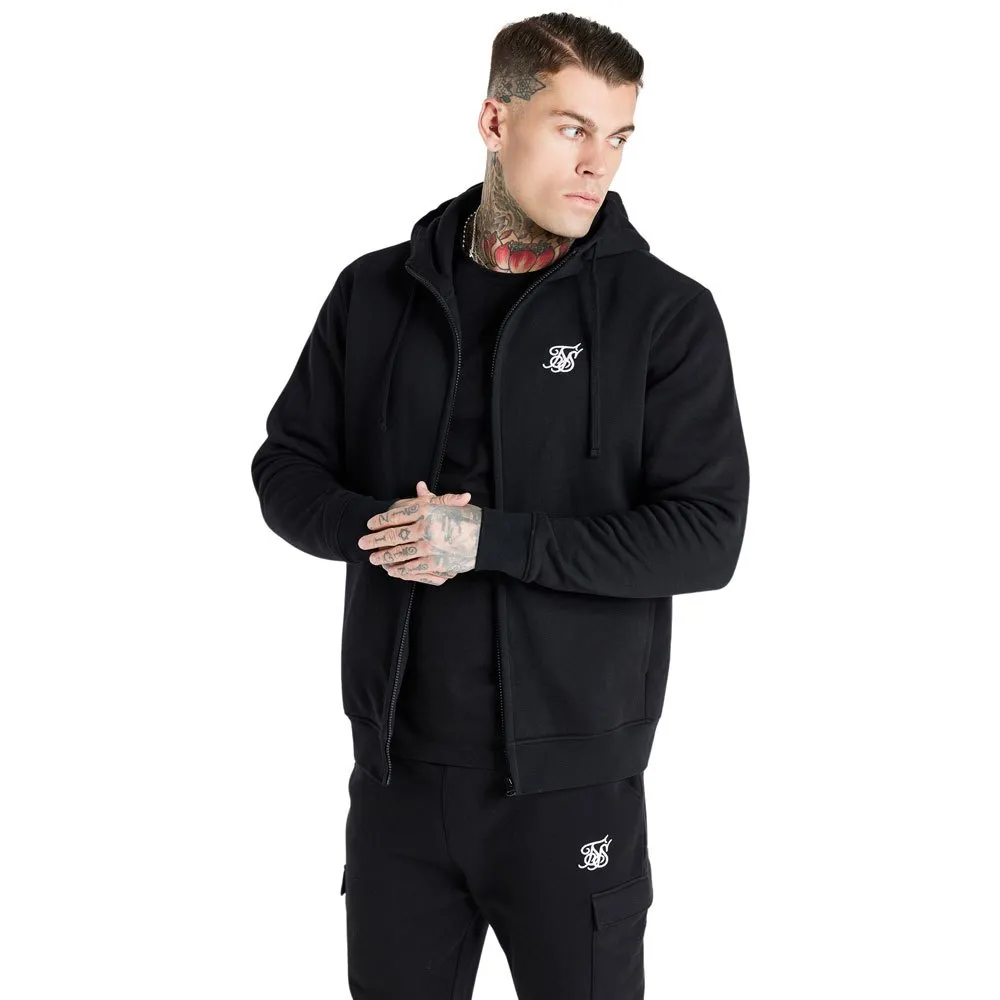 Толстовка Siksilk Essential Funnel full zip, черный
Толстовка Siksilk Essential Funnel full zip, черный