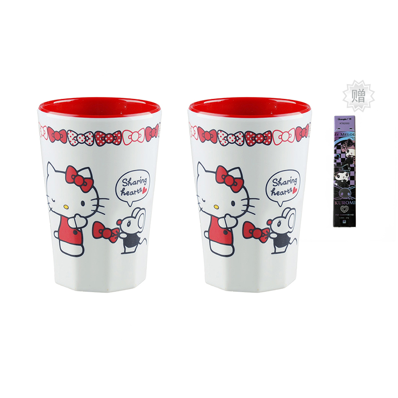 Пластиковые стаканы для воды Sanrio, Kt Two-Color Cup Pair + Sanrio Blind Box Pen Random Model
Пластиковые стаканы для воды Sanrio, Kt Two-Color Cup Pair + Sanrio Blind Box Pen Random Model