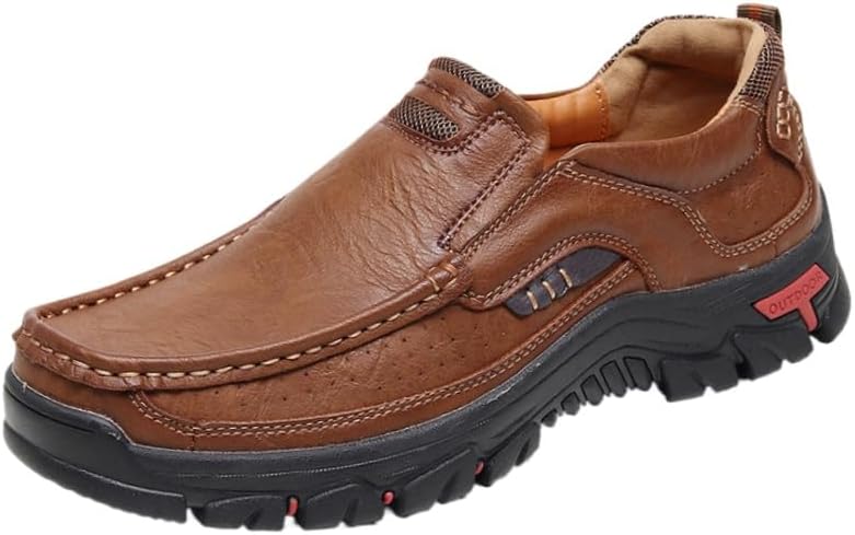 Мужские повседневные кожаные туфли - модные и универсальные. Резиновый материал обеспечивает воздухопроницаемость и хорошее сцепление Fusecottc, коричневый
Мужские повседневные кожаные туфли - модные и универсальные. Резиновый материал обеспечивает воздухопроницаемость и хорошее сцепление Fusecottc, коричневый