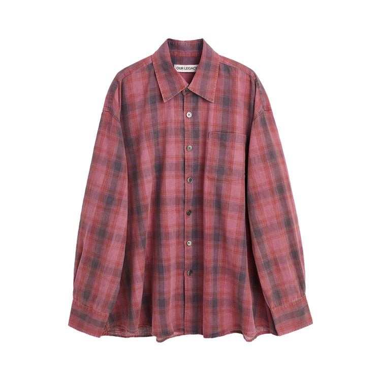 Рубашка Our Legacy Borrowed Shirt, Red
Рубашка Our Legacy Borrowed Shirt, Red