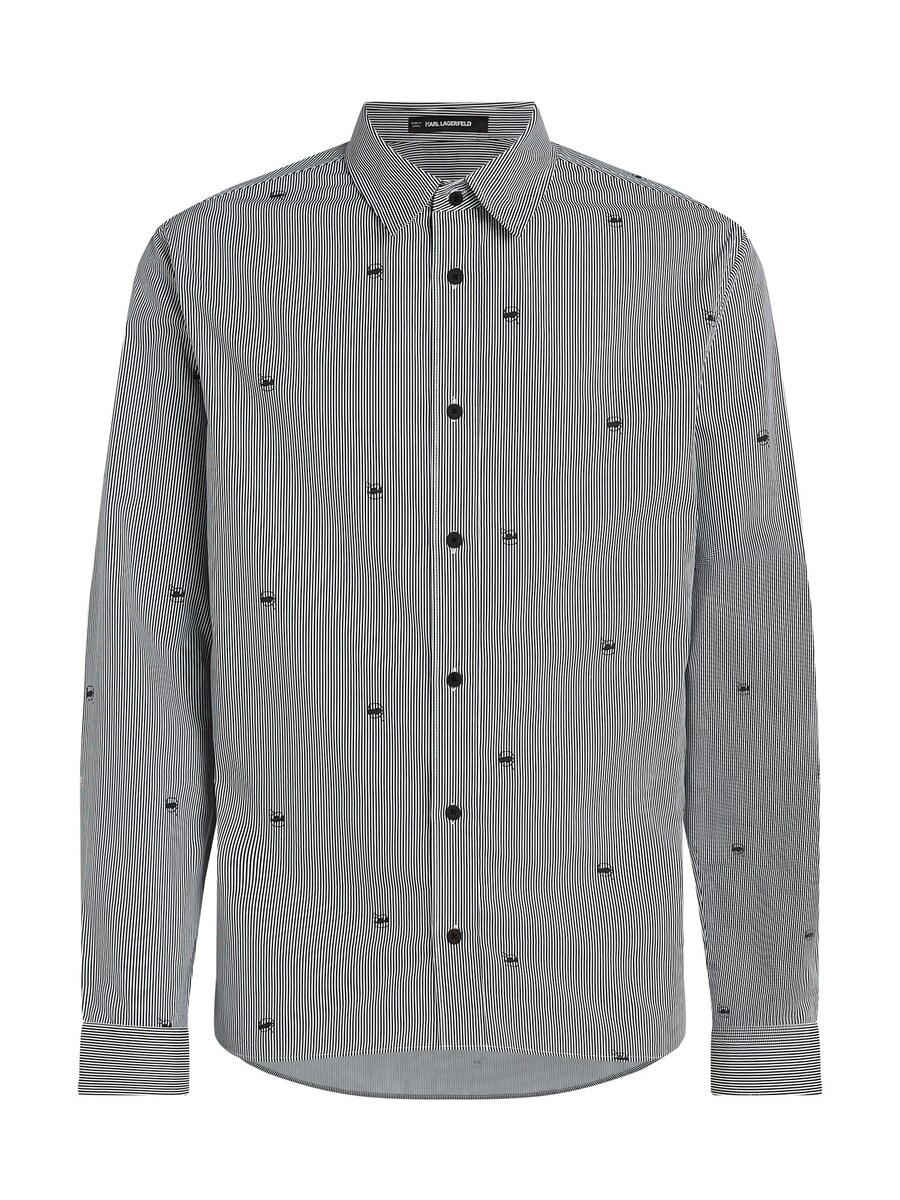 Рубашка на пуговицах классического кроя Karl Lagerfeld Ikon, белый
Рубашка на пуговицах классического кроя Karl Lagerfeld Ikon, белый