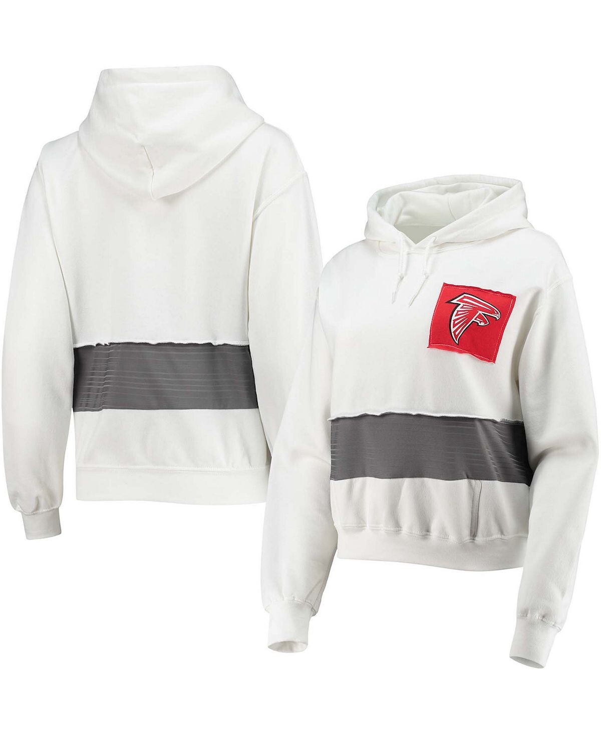 Женский укороченный пуловер с капюшоном Atlanta Falcons белого цвета Refried Apparel, белый
Женский укороченный пуловер с капюшоном Atlanta Falcons белого цвета Refried Apparel, белый