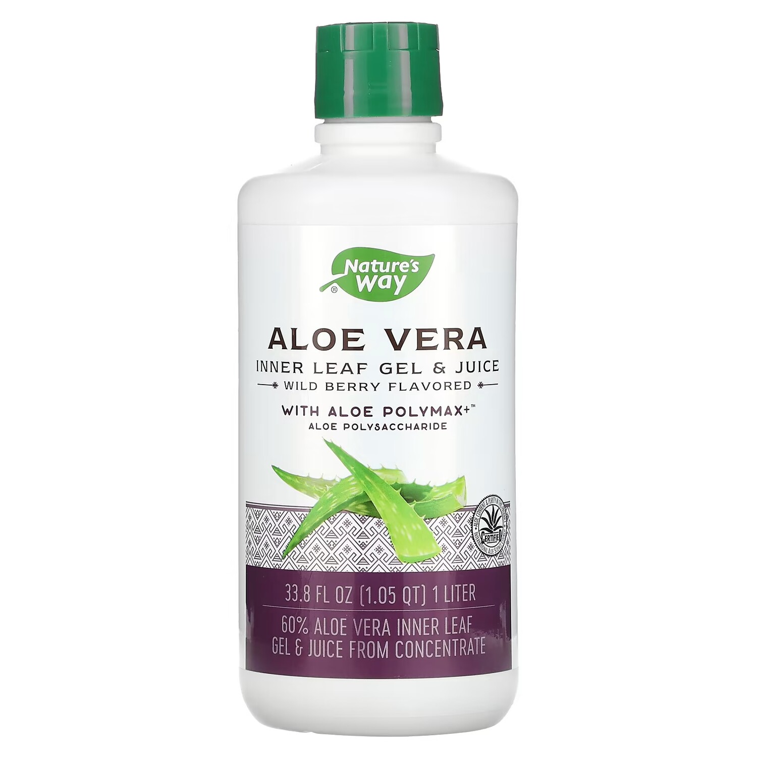Nature's Way Гель и сок внутренних листьев алоэ вера с алоэ Polymax Wild Berry, 33,8 жидких унций (1 литр)
Nature's Way Гель и сок внутренних листьев алоэ вера с алоэ Polymax Wild Berry, 33,8 жидких унций (1 литр)