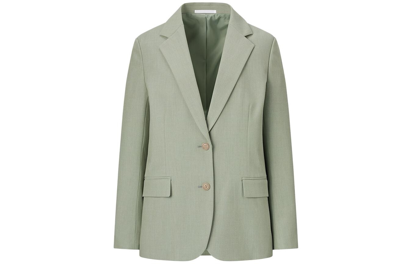 Деловой костюм женский зеленый Uniqlo
Деловой костюм женский зеленый Uniqlo