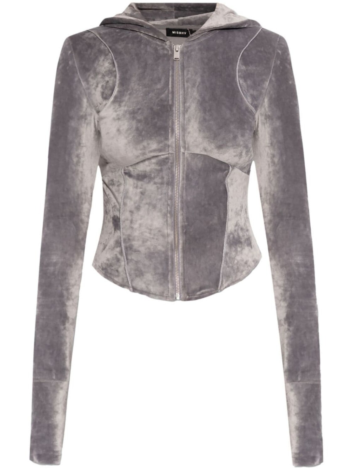 MISBHV укороченная толстовка с капюшоном и логотипом из страз, серый
MISBHV укороченная толстовка с капюшоном и логотипом из страз, серый