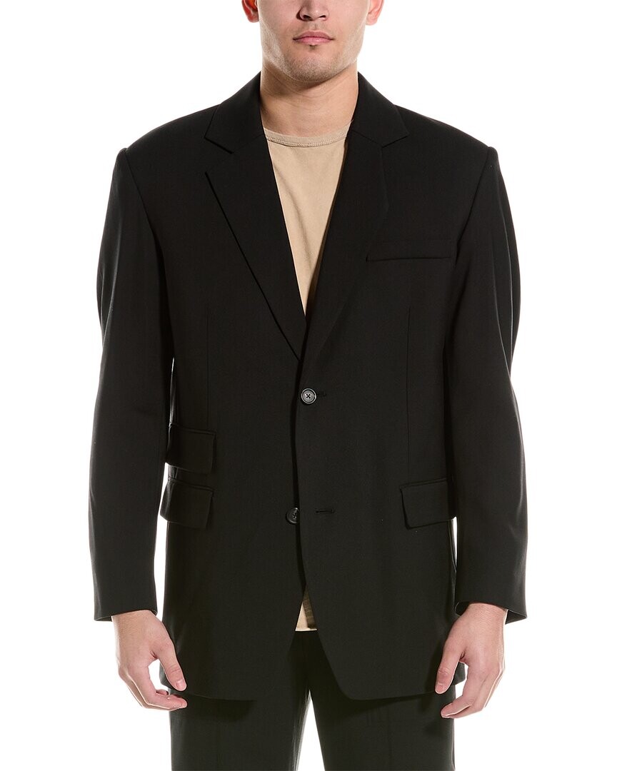 Полушерстяной пиджак оверсайз Helmut Lang, черный
Полушерстяной пиджак оверсайз Helmut Lang, черный