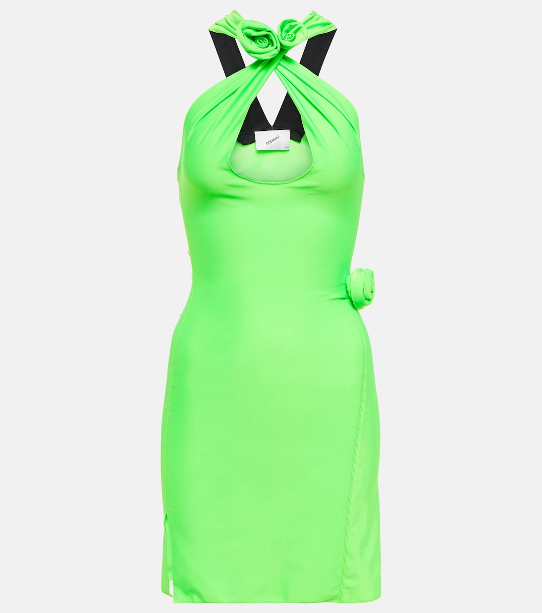 Мини-платье из джерси с халтернеем Coperni, Neon Green
Мини-платье из джерси с халтернеем Coperni, Neon Green