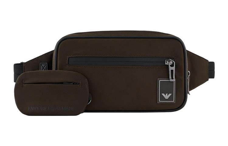 EMPORIO ARMANI Нейлоновый поясной рюкзак мужской армейский зелёный
EMPORIO ARMANI Нейлоновый поясной рюкзак мужской армейский зелёный