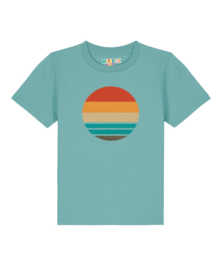 Рубашка watabout.kids Retro Sunset Ocean, бирюзовый
Рубашка watabout.kids Retro Sunset Ocean, бирюзовый