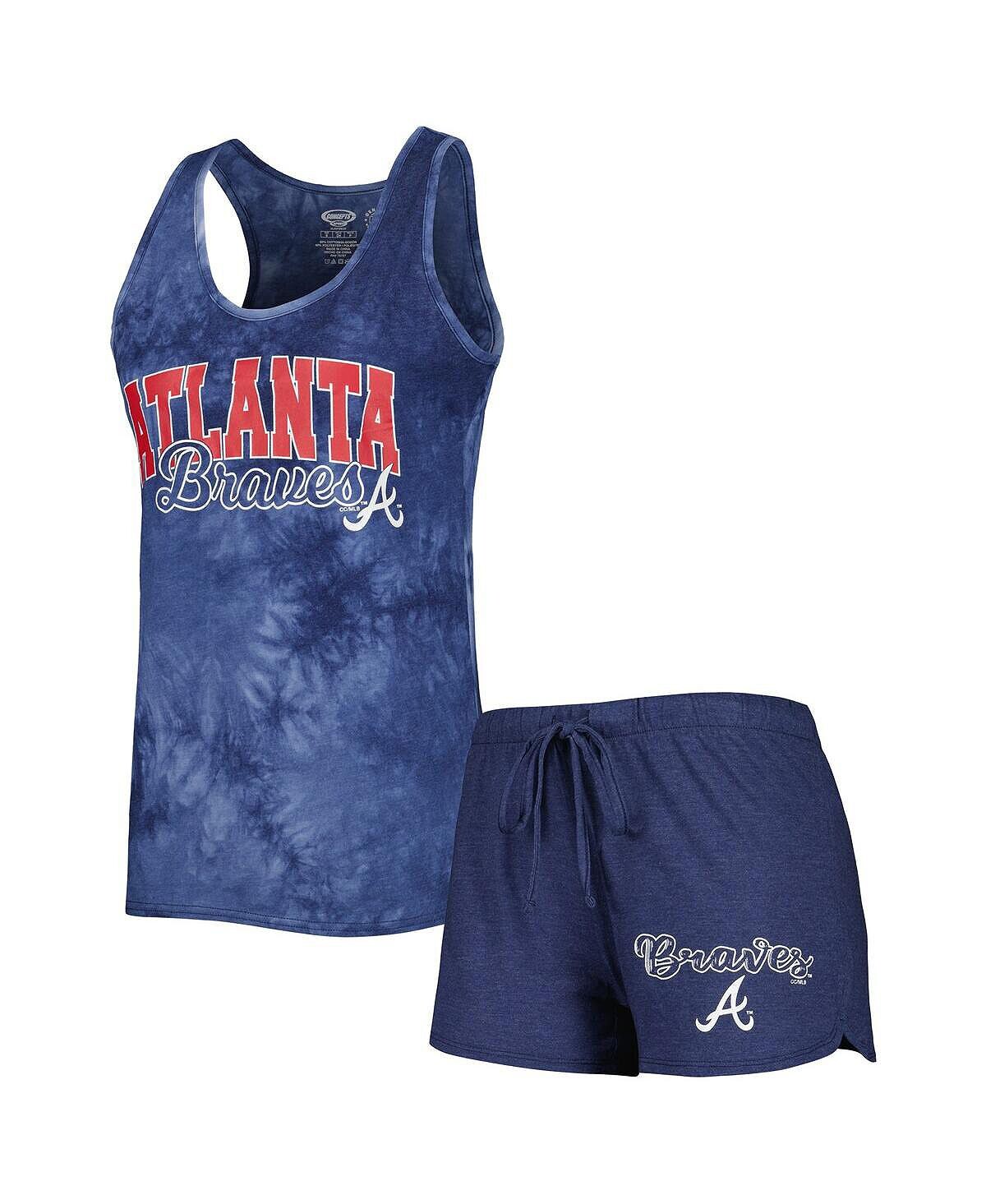 Женский темно-синий комплект для сна с майкой и шортами Atlanta Braves Billboard Racerback Concepts Sport, темно-синий
Женский темно-синий комплект для сна с майкой и шортами Atlanta Braves Billboard Racerback Concepts Sport, темно-синий