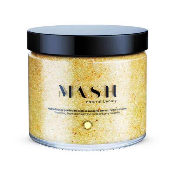 Разглаживающий скраб для тела с ароматом солнечного смузи, 300 г Mash Power girl
Разглаживающий скраб для тела с ароматом солнечного смузи, 300 г Mash Power girl