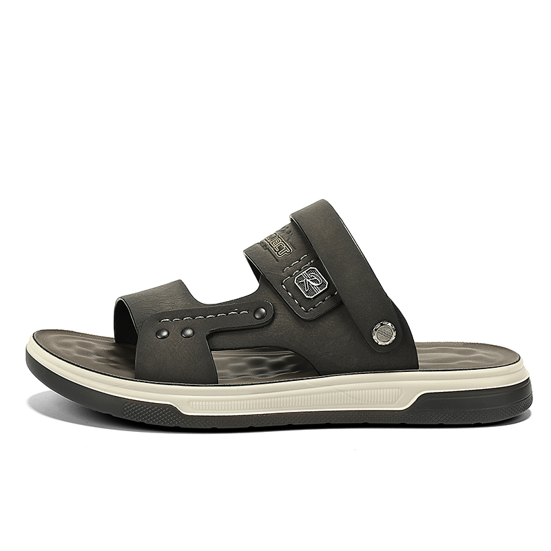 LONGYING Мужские пляжные сандалии серые, цвет Gray
LONGYING Мужские пляжные сандалии серые, цвет Gray