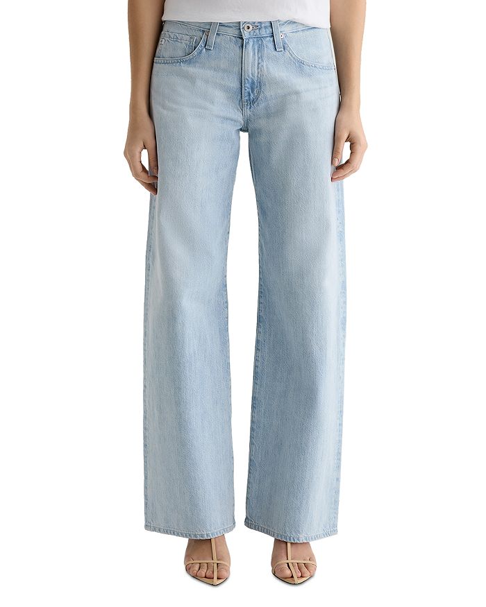 Джинсы Adria Low Rise Wide Leg с эффектом выгоревшего солнца AG, синий
Джинсы Adria Low Rise Wide Leg с эффектом выгоревшего солнца AG, синий