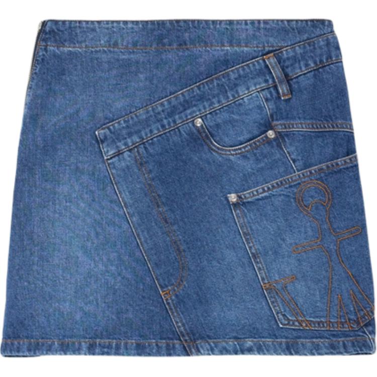 Джинсовая короткая юбка Women's JW Anderson, синий
Джинсовая короткая юбка Women's JW Anderson, синий
