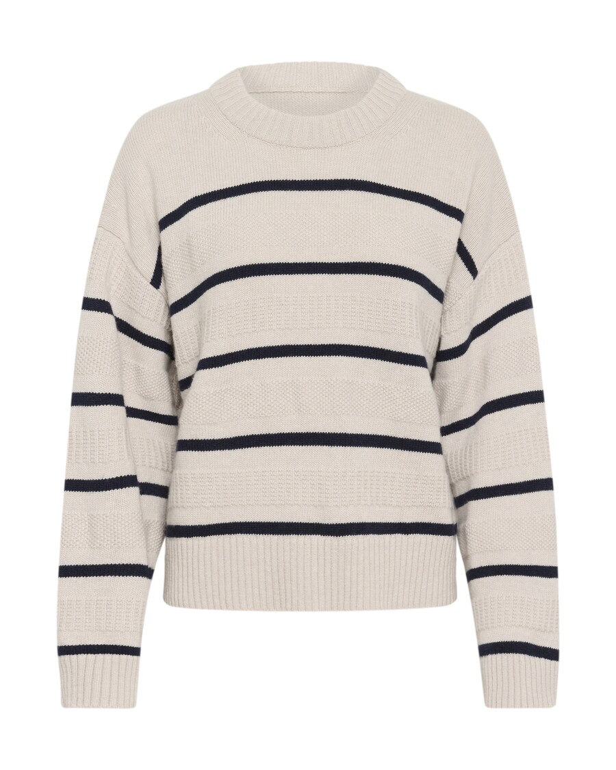 Тонкий вязаный свитер Part Two Sweater Mikola, песочный
Тонкий вязаный свитер Part Two Sweater Mikola, песочный