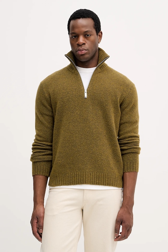Свитер из шерстяной смеси Sisley, зеленый
Свитер из шерстяной смеси Sisley, зеленый