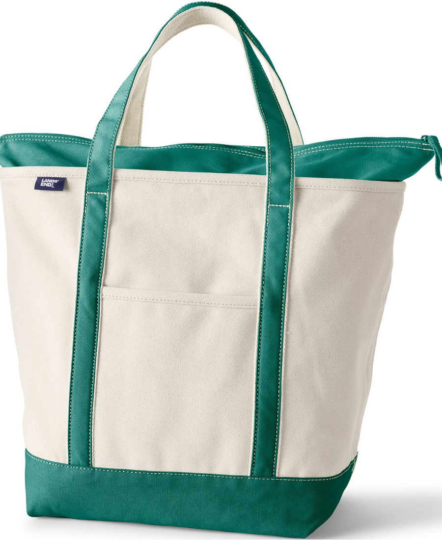 Большая холщовая сумка-тоут с пятью карманами и застежкой-молнией Lands' End, цвет natural/bright spruce, Зеленый, Большая холщовая сумка-тоут с пятью карманами и застежкой-молнией Lands' End, цвет natural/bright spruce
Большая холщовая сумка-тоут с пятью карманами и застежкой-молнией Lands' End, цвет natural/bright spruce, Зеленый, Большая холщовая сумка-тоут с пятью карманами и застежкой-молнией Lands' End, цвет natural/bright spruce