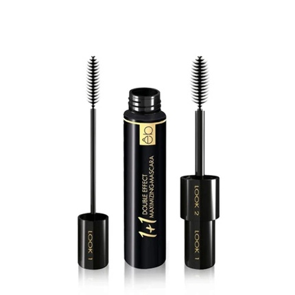 Être belle Cosmetics 1+1 Double Effect Maximizing Mascara - От естественных до интенсивных гламурных ресниц Êb Être Belle
Être belle Cosmetics 1+1 Double Effect Maximizing Mascara - От естественных до интенсивных гламурных ресниц Êb Être Belle