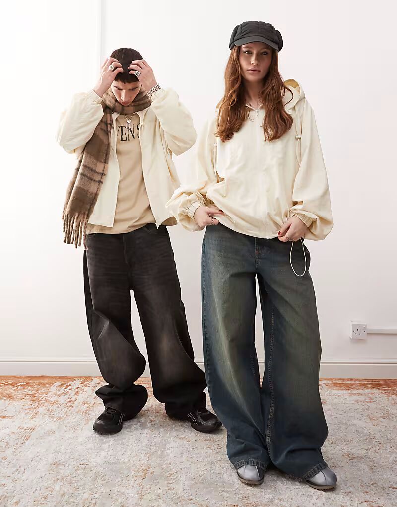 Спортивная куртка унисекс COLLUSION кремового цвета, Бежевый, Спортивная куртка унисекс COLLUSION кремового цвета
Спортивная куртка унисекс COLLUSION кремового цвета, Бежевый, Спортивная куртка унисекс COLLUSION кремового цвета