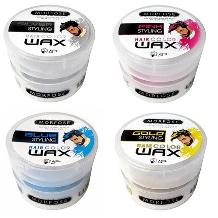 Воск-краска для волос Серебро Розовый Синий Золото 100мл, Morfose
Воск-краска для волос Серебро Розовый Синий Золото 100мл, Morfose