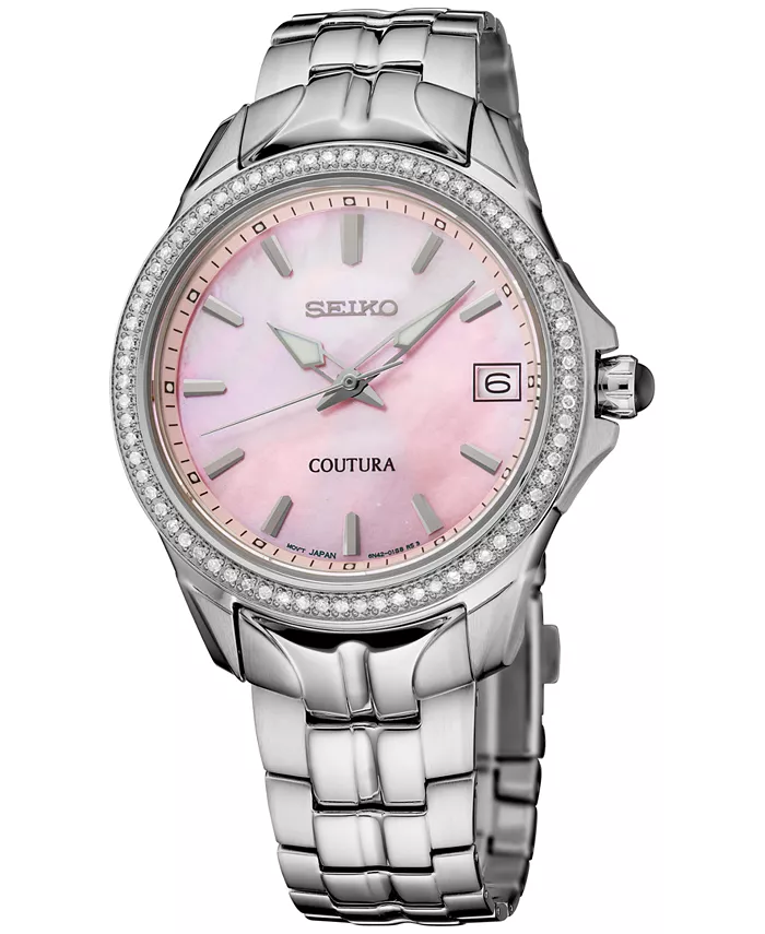 Женские наручные часы Coutura из нержавеющей стали, 34 мм Seiko
Женские наручные часы Coutura из нержавеющей стали, 34 мм Seiko