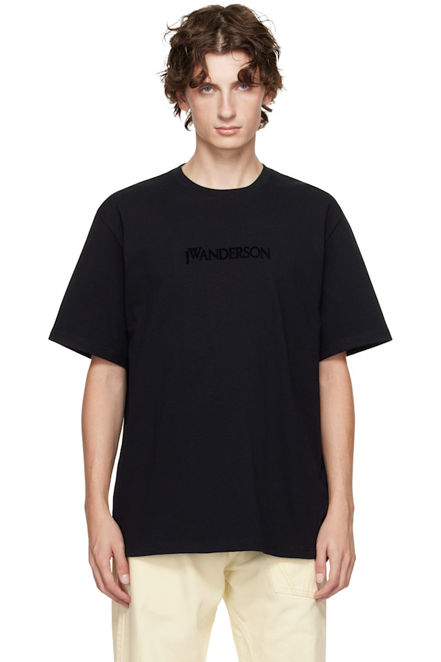 Футболка с вышитым логотипом Jw Anderson, черный
Футболка с вышитым логотипом Jw Anderson, черный