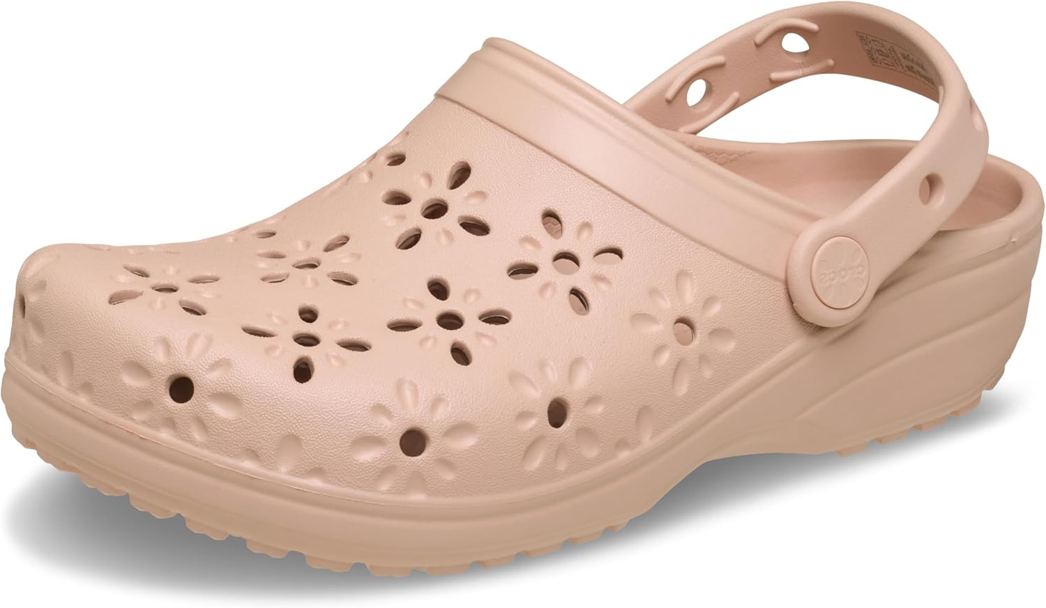 Унисекс сабо Crocs Classic с цветочным вырезом, розовый
Унисекс сабо Crocs Classic с цветочным вырезом, розовый