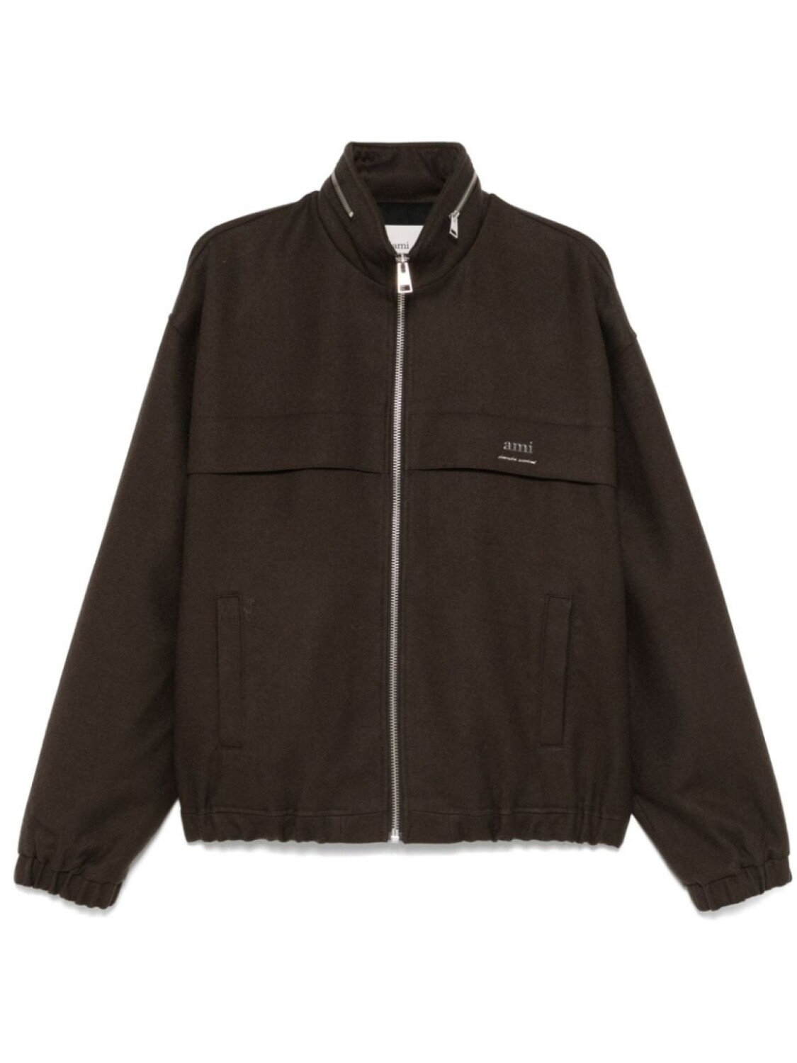 Куртка со скрытым капюшоном AMI Paris, коричневый
Куртка со скрытым капюшоном AMI Paris, коричневый