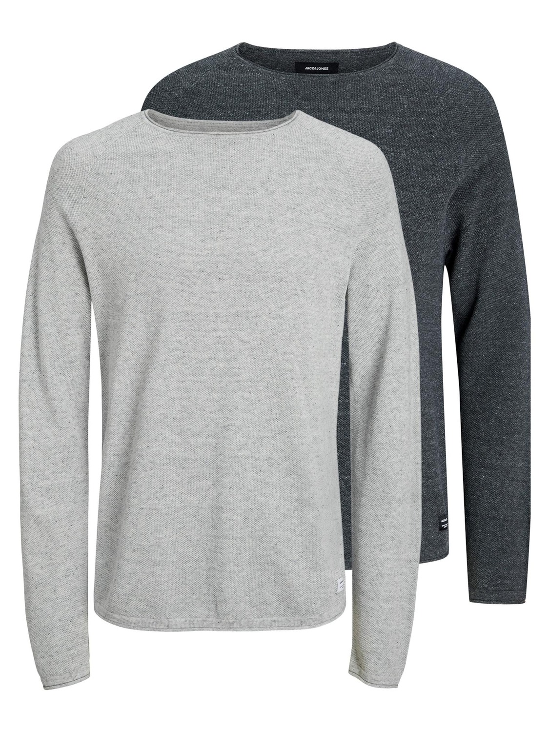 JACK & JONES Свитер 'Hill' в крапчатом сером цвете
JACK & JONES Свитер 'Hill' в крапчатом сером цвете